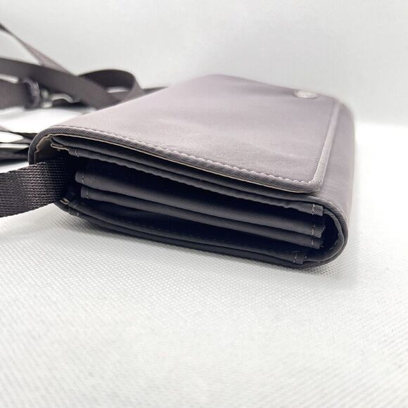 Lululemon Wallet Clutch Crossbody Lunar Rock Gray Organizer Bag - Picture 5 of 11